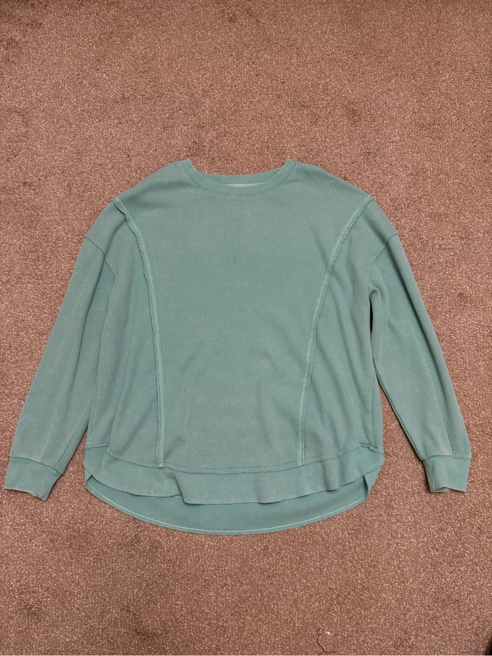 Women's Relaxed Crewneck Sweater - Seafoam